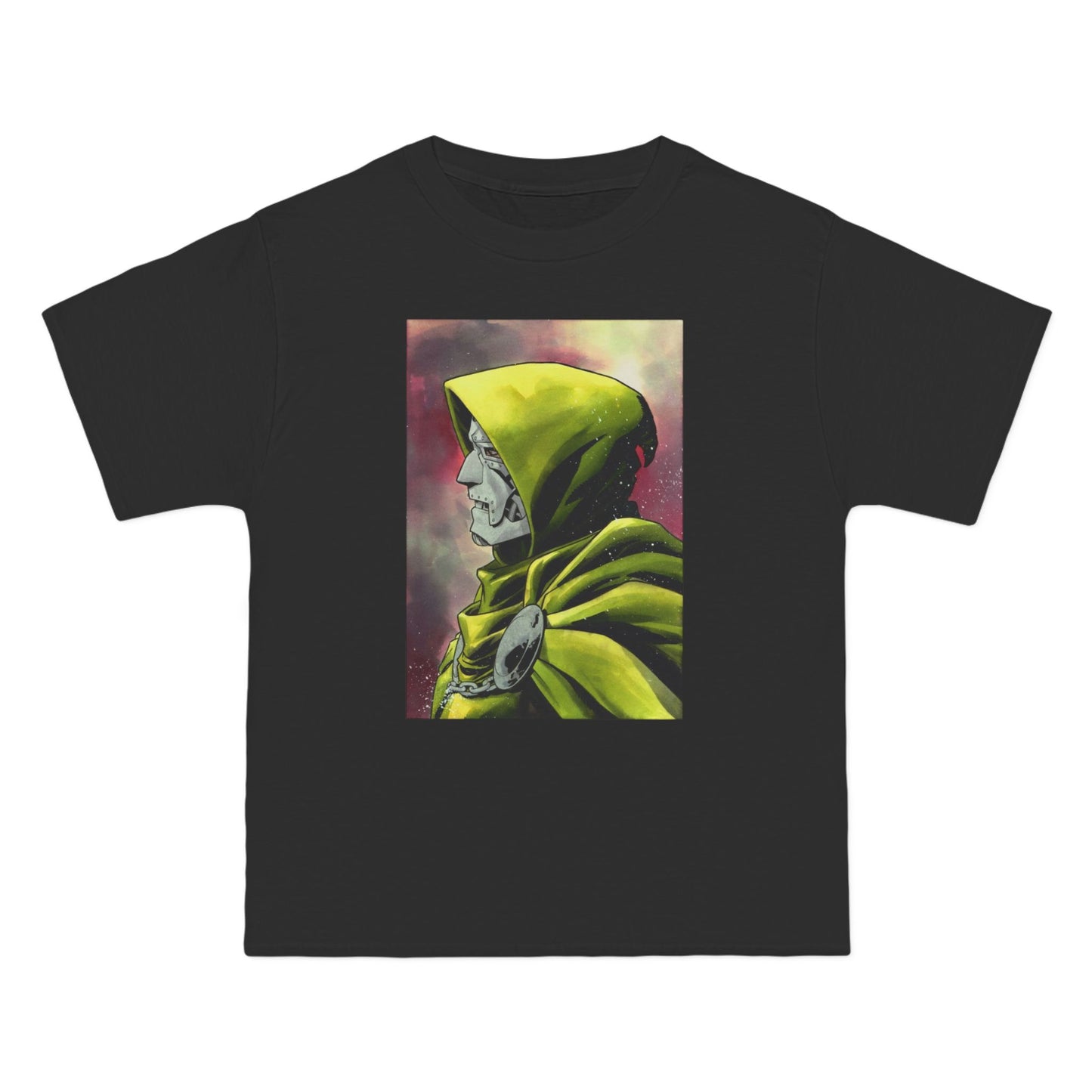 Doctor Doom Portrait T-Shirt – Retro Villain Art Tee