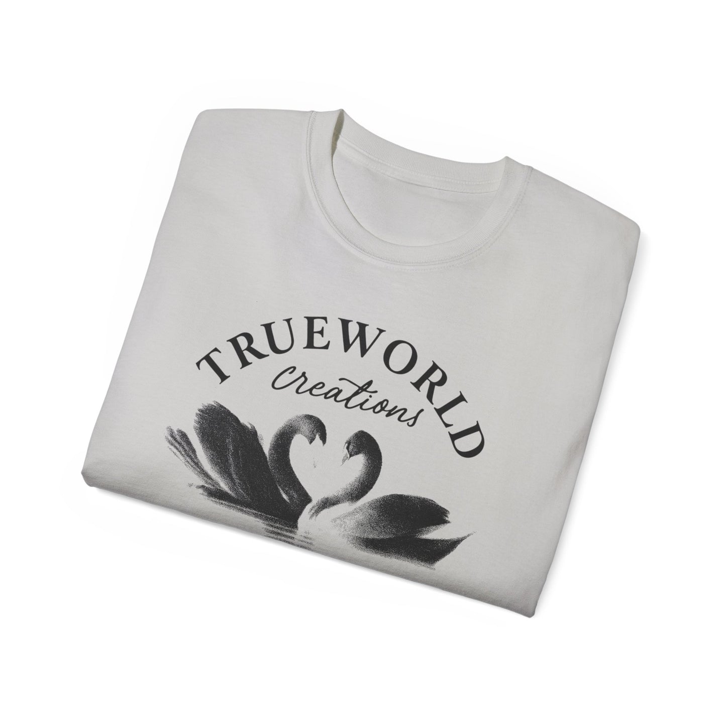 TWC Heartfelt Swans Graphic T-shirt