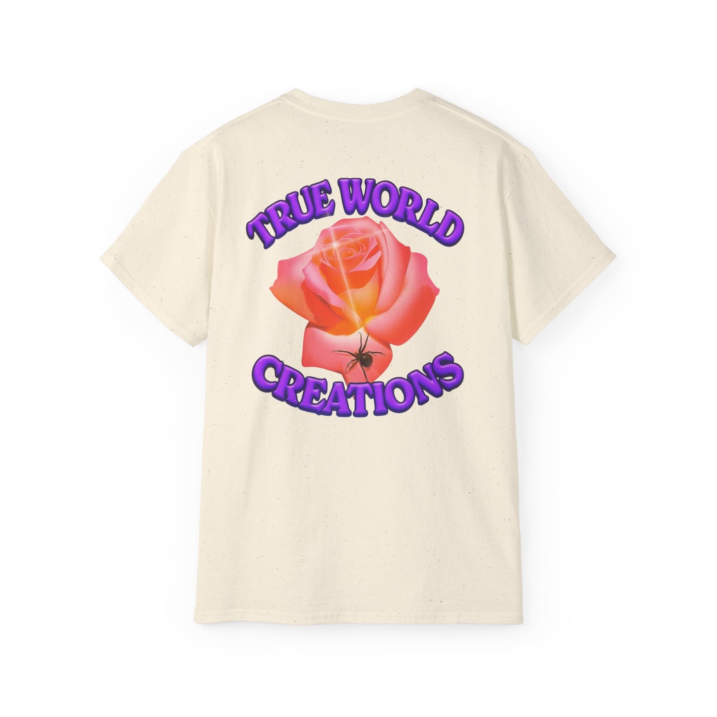 TrueWorldCreations -Graphic T-shirt The Spiders Flower