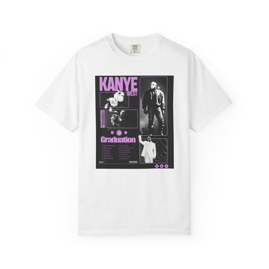 Unisex Garment-Dyed T-shirt- Kanye Graphic Tee