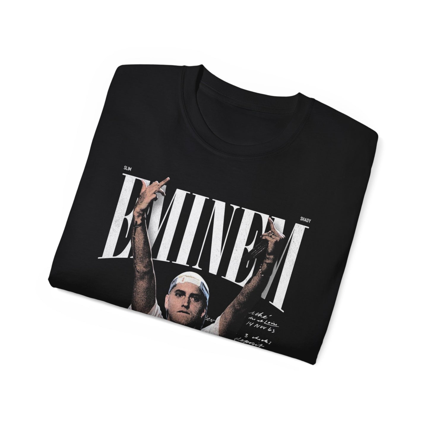 Slim shady Photo Graphic Tee — Vintage Concert Poster T-Shirt