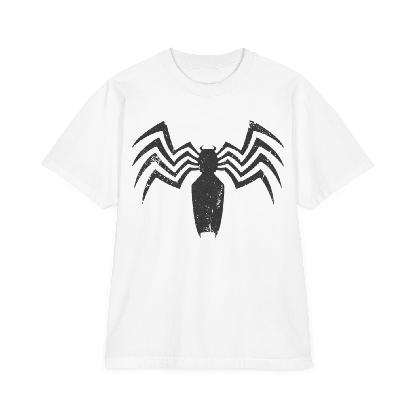 Spider Emblem T-Shirt —  Black Venom Logo Tee