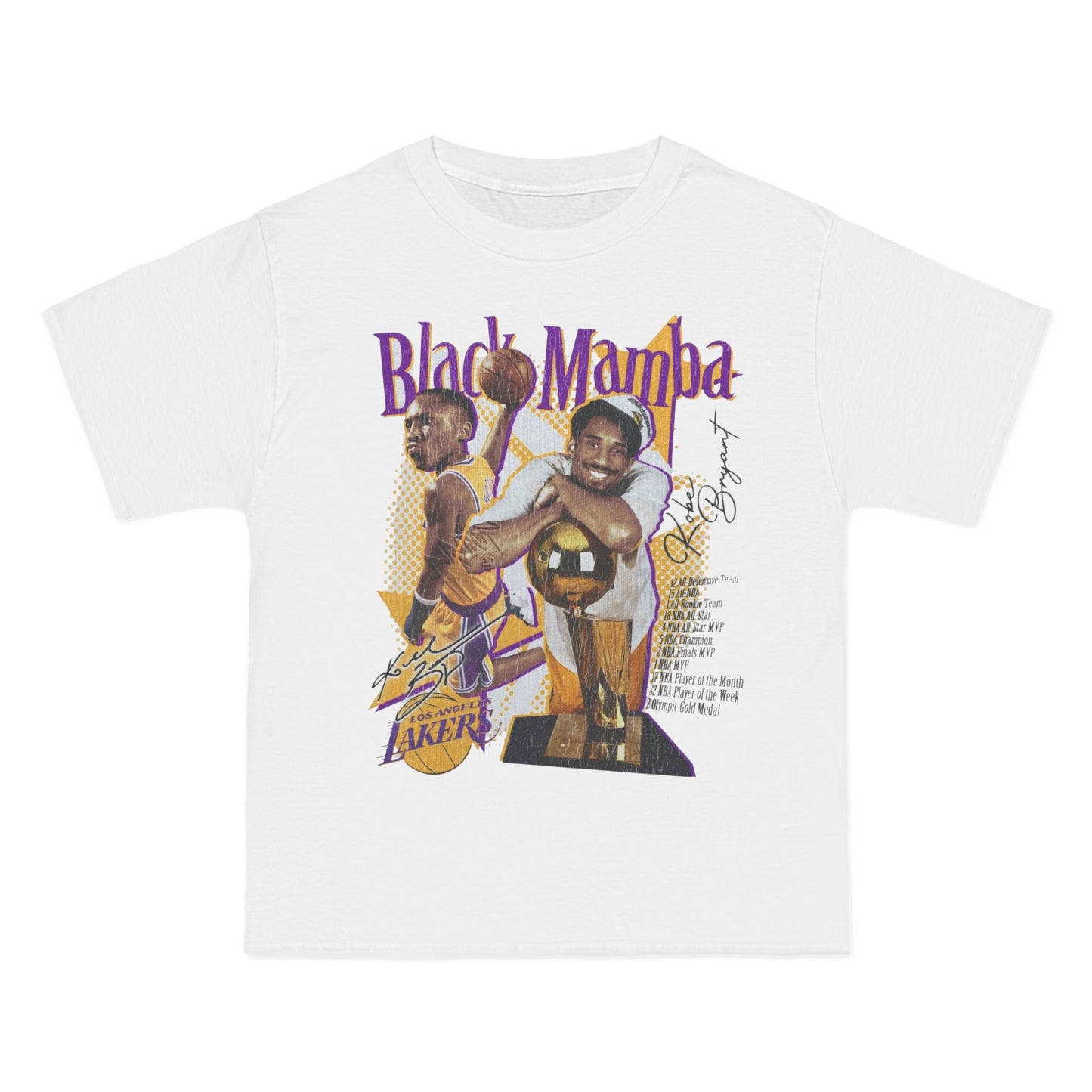 "Black Mamba" Kobe Bryant Tribute graphic Tee