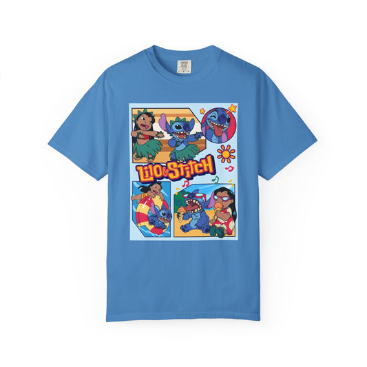 Lilo & Stitch Unisex Garment-Dyed T-Shirt