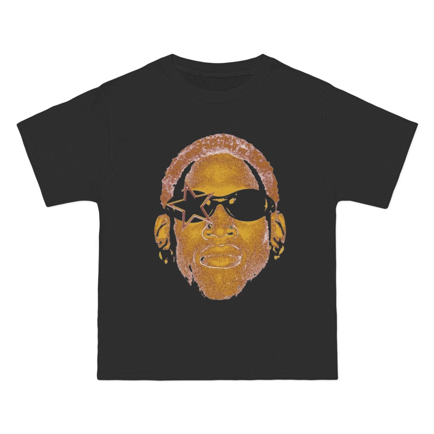 Rodman Vintage Star-Sunglasses Portrait T-Shirt