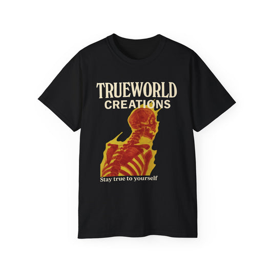 TWC Graphic T shirt with Skeleton design