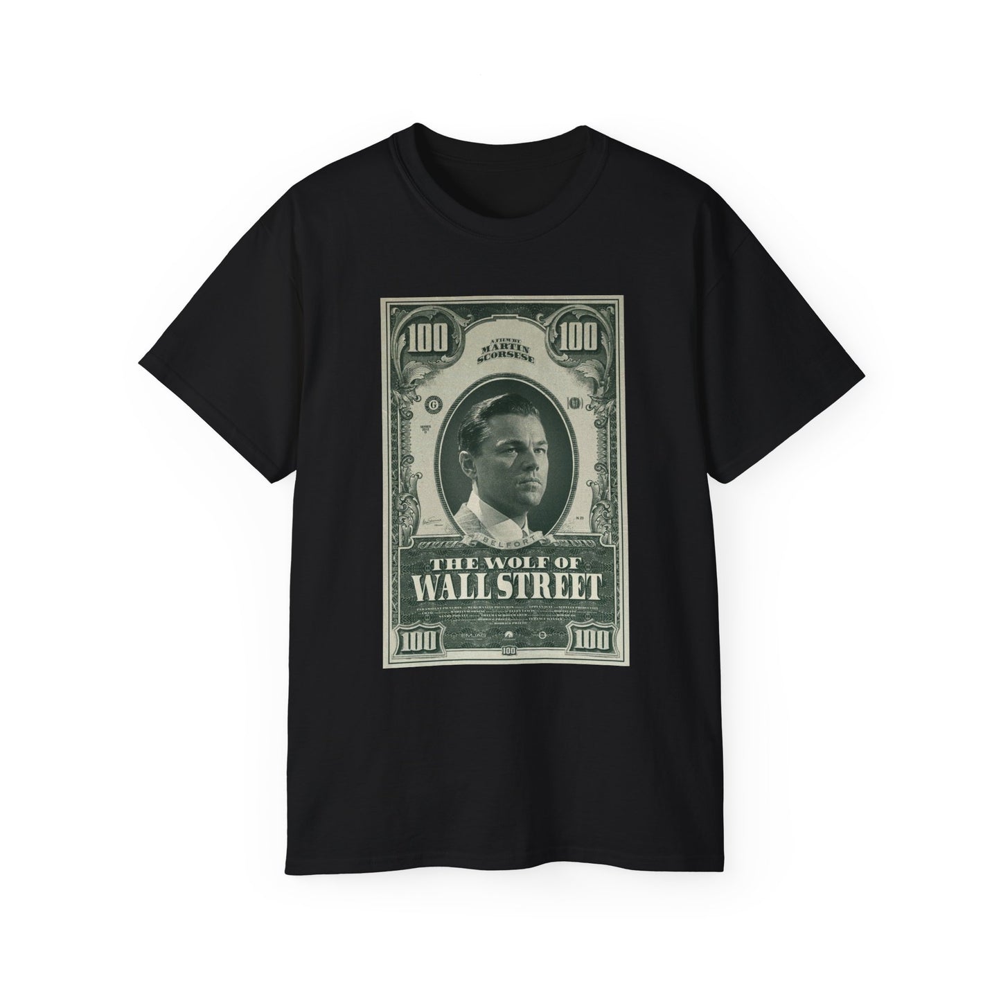 Wolf of Wall Street Inspired graphic T-shirt