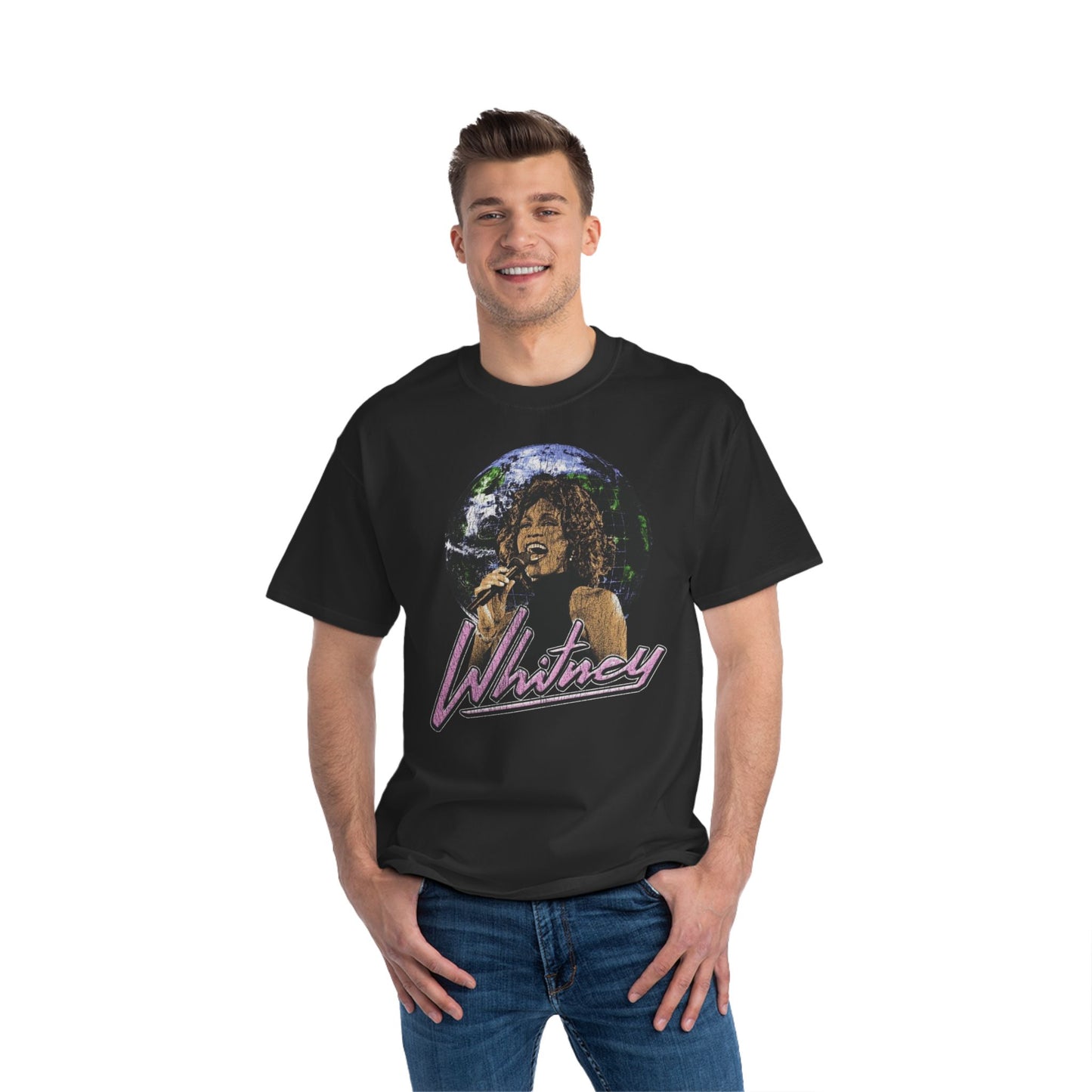 Whitney Houston Tribute T-Shirt, Vintage graphic T-shirt