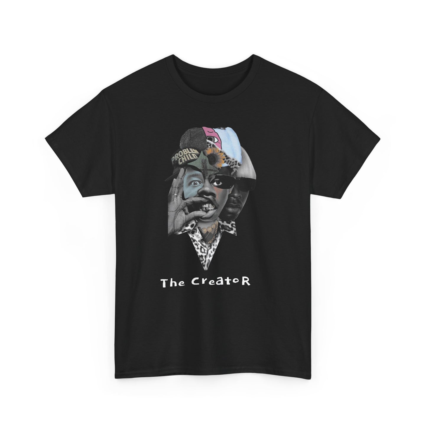 Unisex Heavy Graphic Cotton Tee - Iconic “The Creator”- Graphic Art Tee