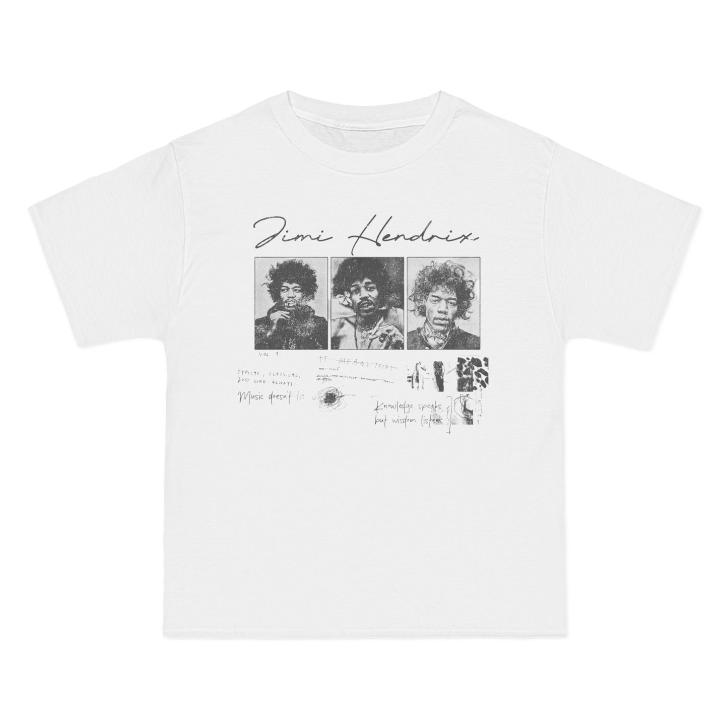 Jimi Hendrix Artistic graphic Short-Sleeve T-Shirt