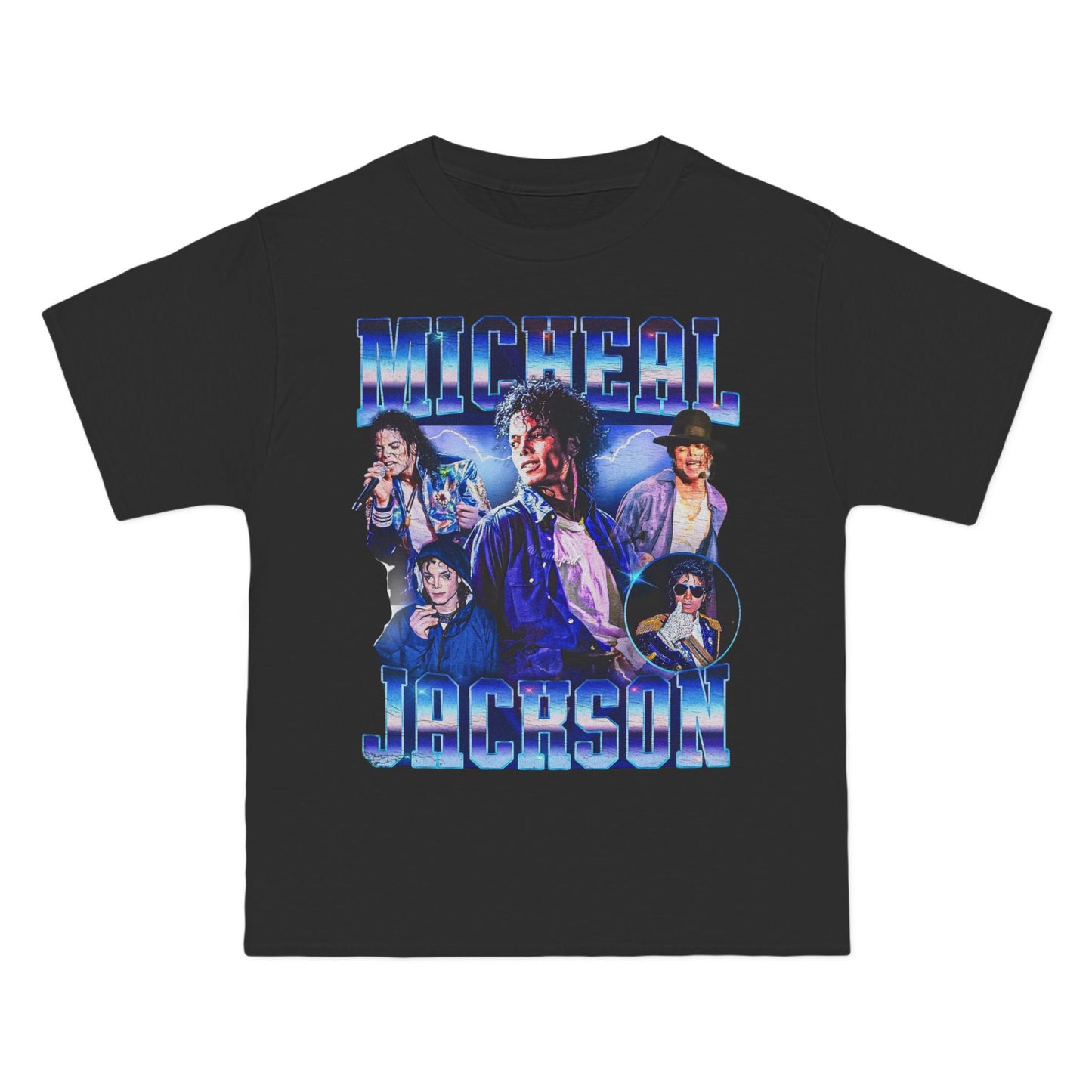 Michael Jackson Tribute T-Shirt — Iconic Pop Star Collage