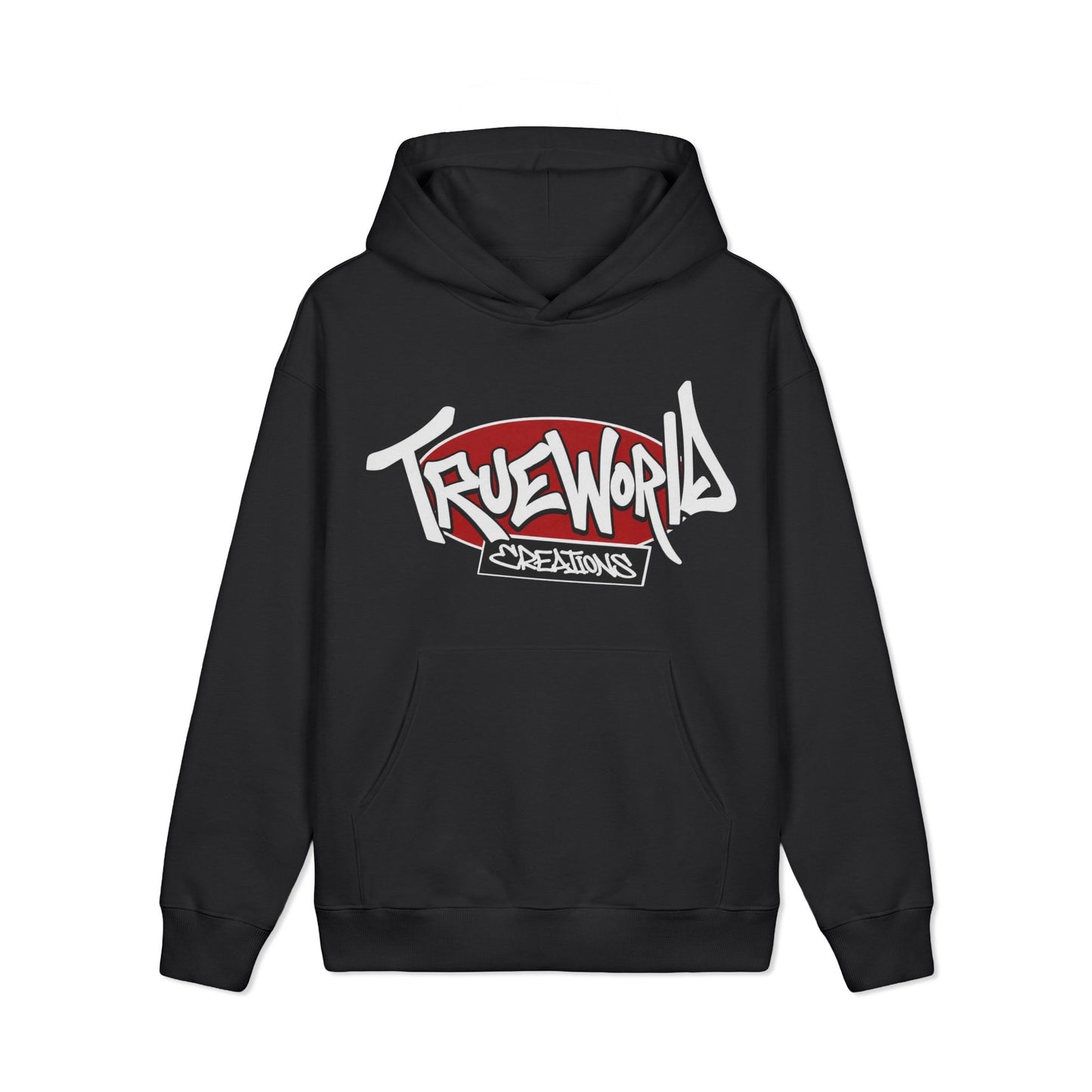 TrueWorld Creations Hoodie — Urban Graffiti Logo Pullover