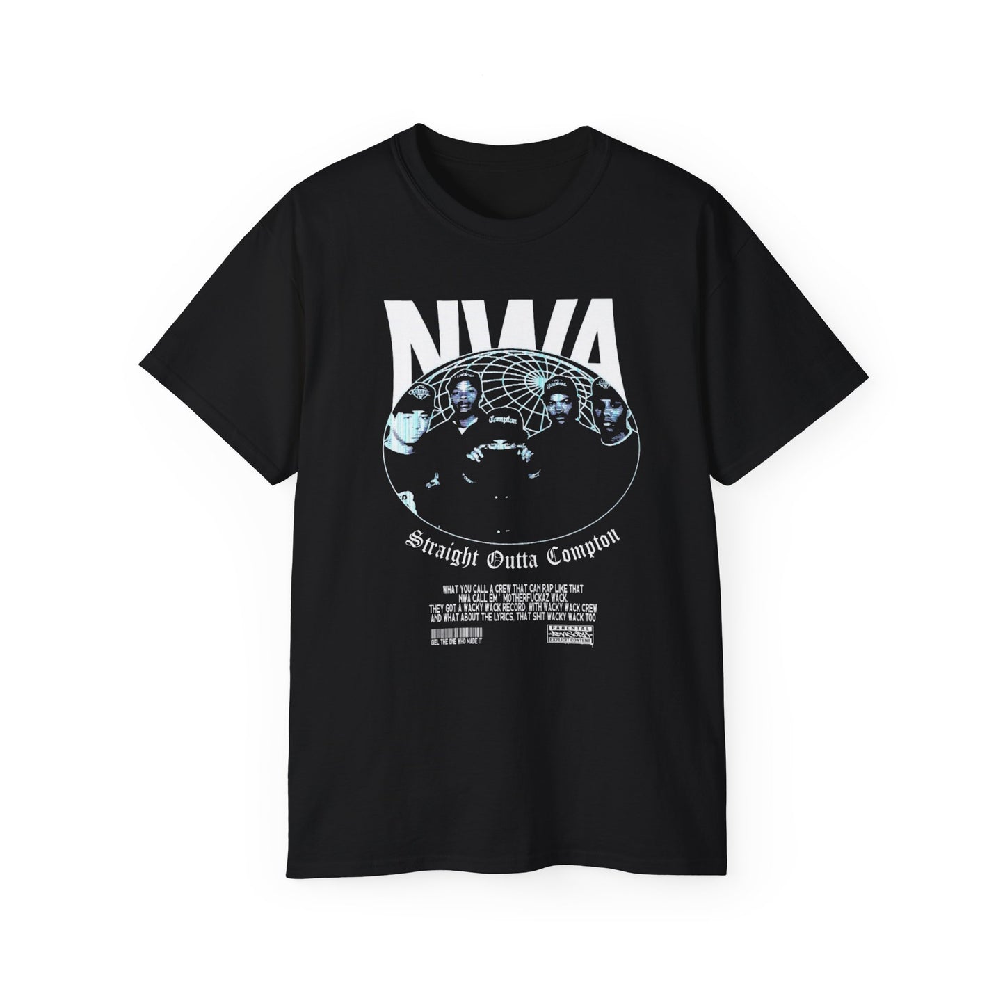 N.W.A Straight Outta Compton Graphic Tee - Unisex Vintage Style T-Shirt