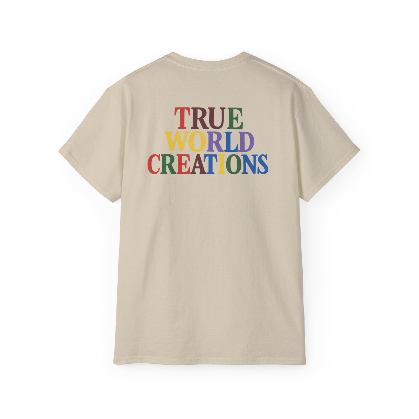 Colorful Statement Tee - 'I Don't Smoke' - true world creations graphic