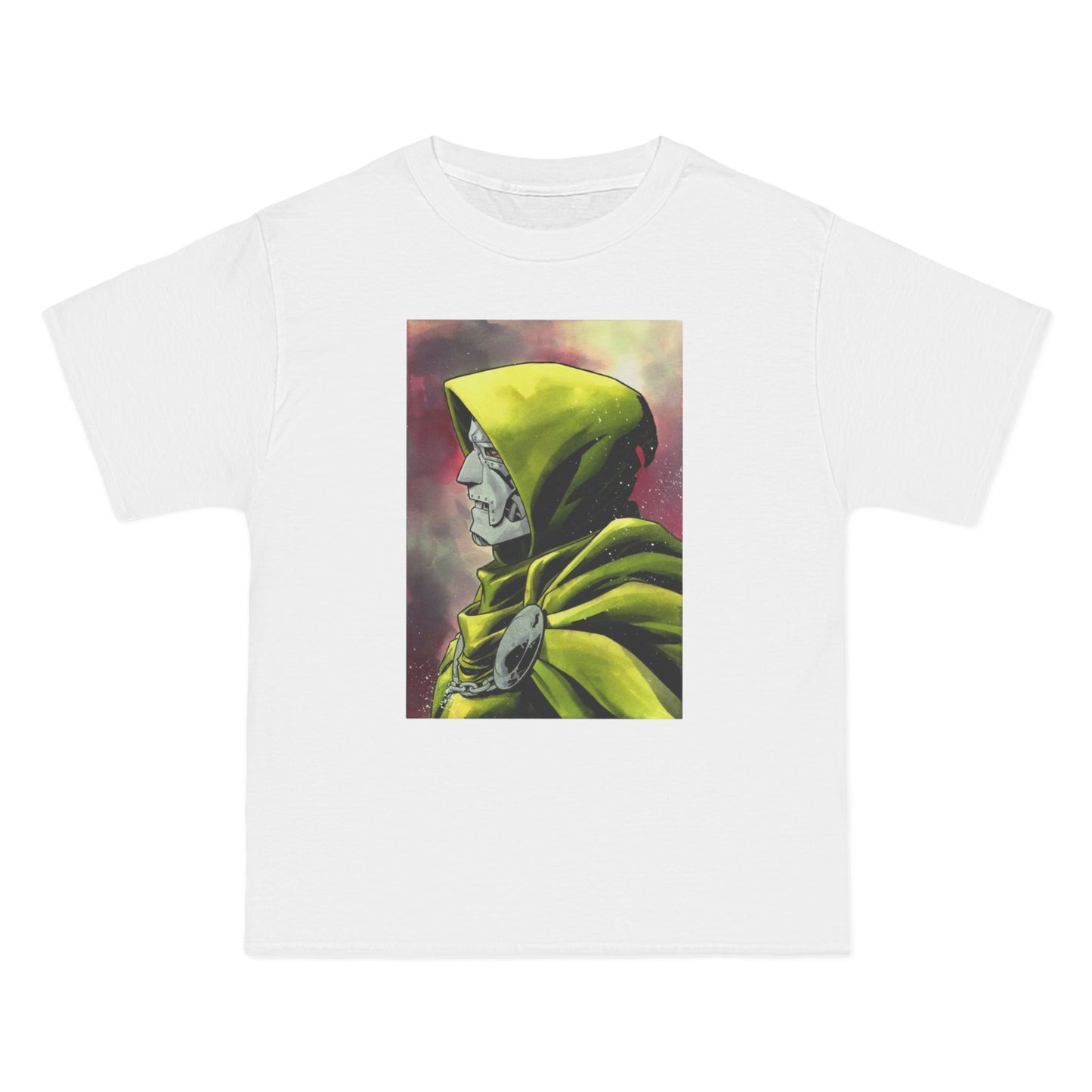 Doctor Doom Portrait T-Shirt – Retro Villain Art Tee