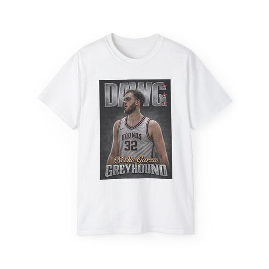 Grandview Greyhounds single Basketball Player Poster Tee — DAWG #32 Neeko Garza