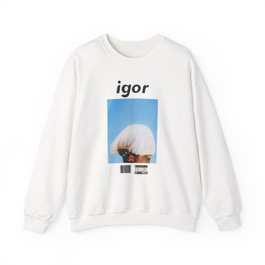 Unisex 'igor' Graphic Crewneck Sweatshirt - Stylish Casual Wear