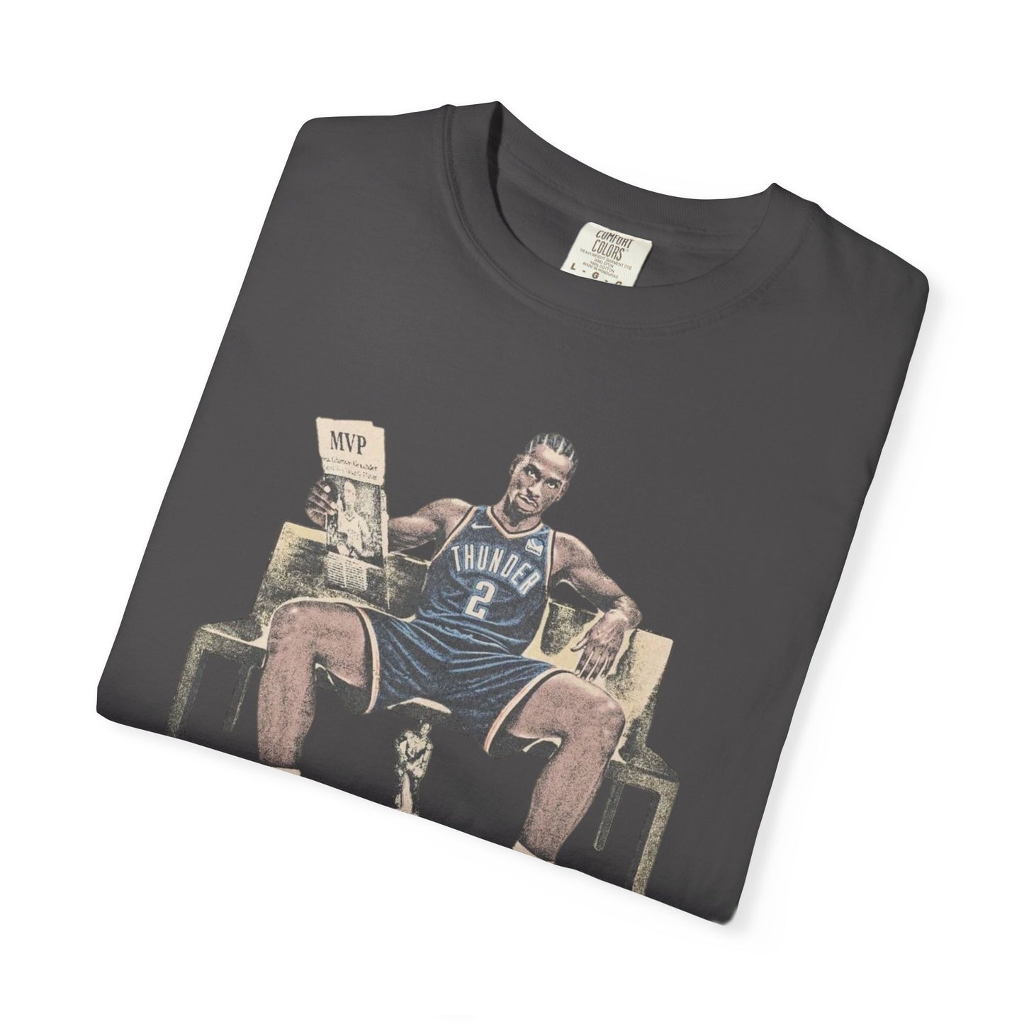 Basketball Champion Graphic T-Shirt — 'Number 2' Court Legend Tee