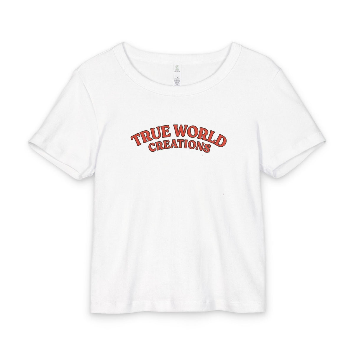 True World Creations graphic baby tee