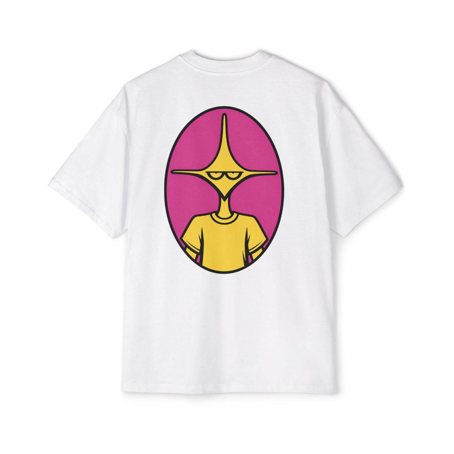 True World Creations Logo & Retro Alien Back Print