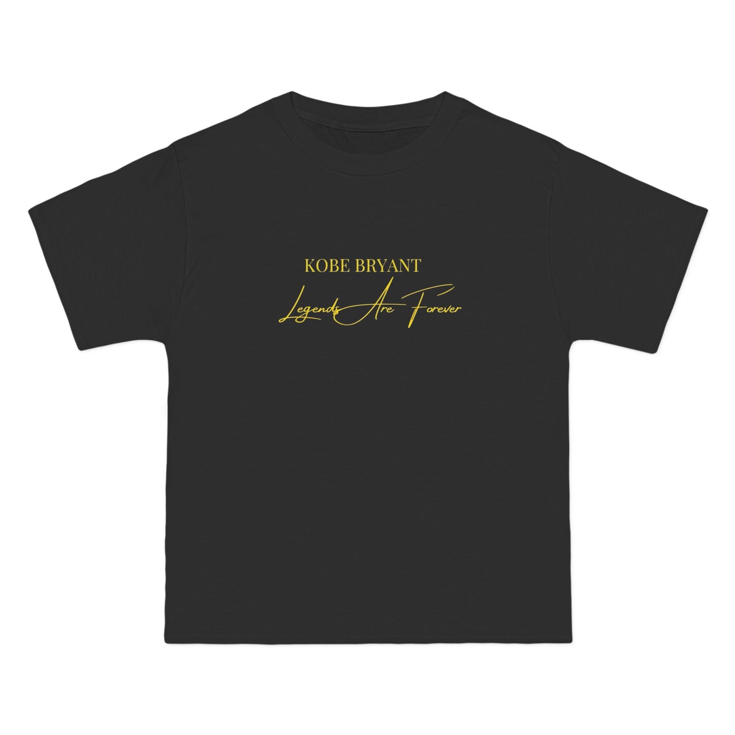 Kobe Bryant Tribute T-Shirt — 'Mamba' Back Graphic Basketball Tee