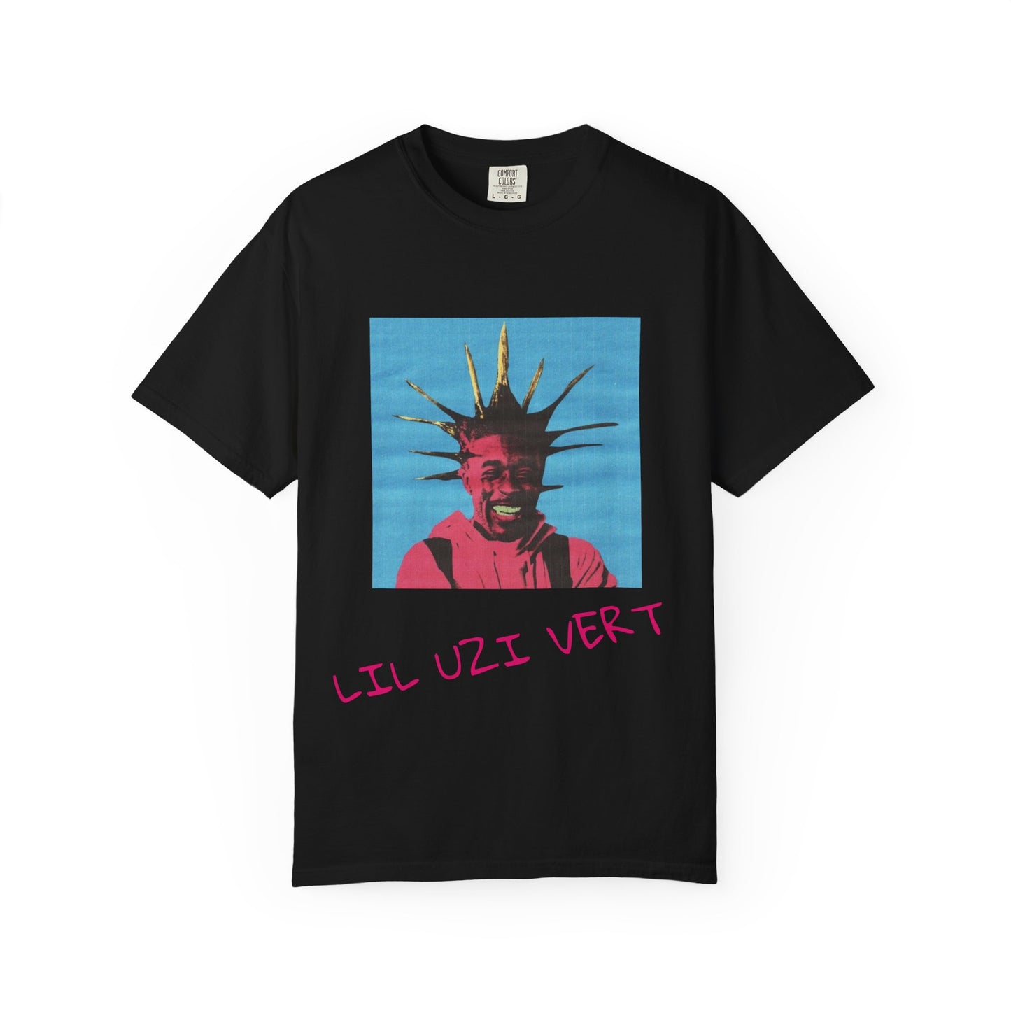 Lil Uzi Vert Unisex Garment-Dyed T-shirt, Cool Graphic Tee, Unique Streetwear