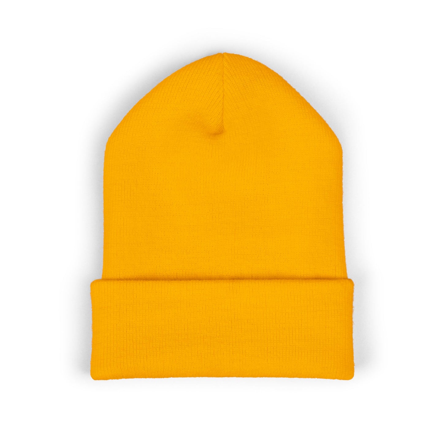 Classic Cuffed Beanie with True World Creations Embroidery - Stylish Winter Accessory