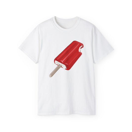TrueWorldCreations Red Popsicle Graphic T-Shirt for Summer