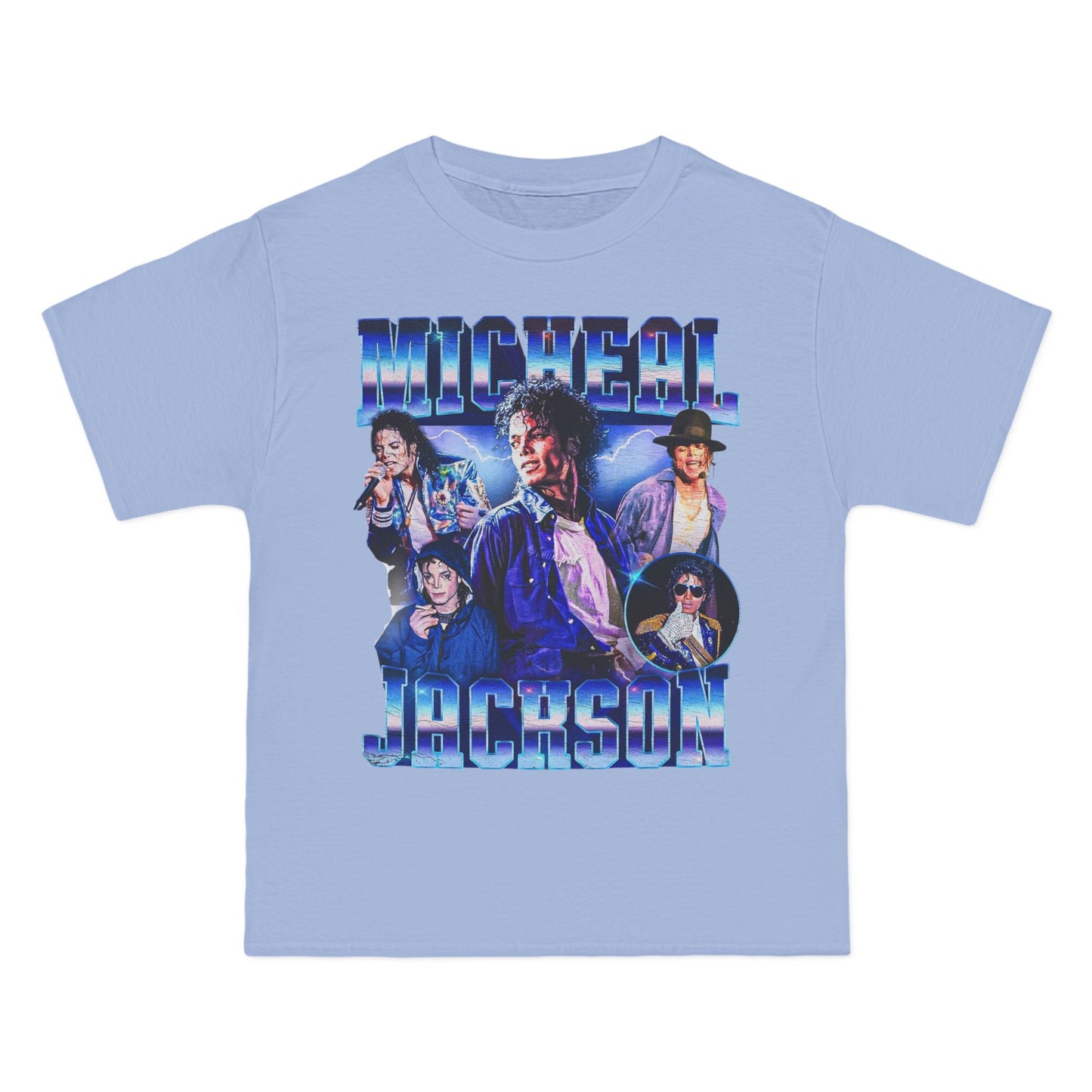 Michael Jackson Tribute T-Shirt — Iconic Pop Star Collage