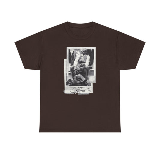 Vintage Kobe Style Unisex Heavy Cotton Tee - Basketball Inspired Graphic