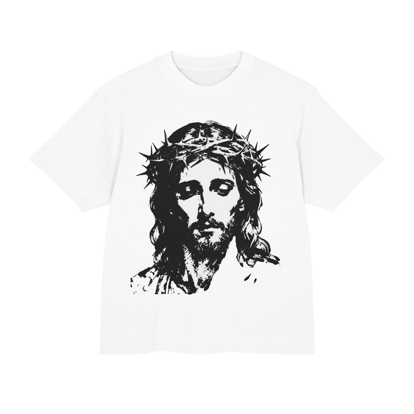Jesus graphic Tee —  Portrait T-Shirt