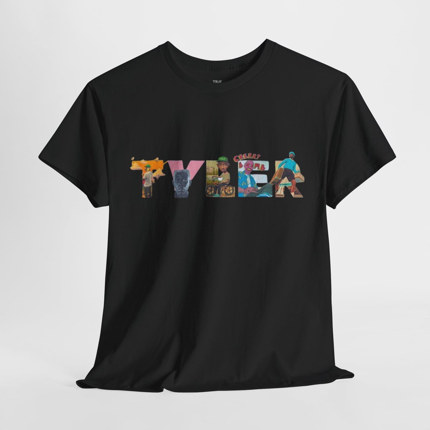 Graphic Tee - Tyler Name Plate - Unisex Heavy Cotton Tee for Tyler Fans and Similar Artists