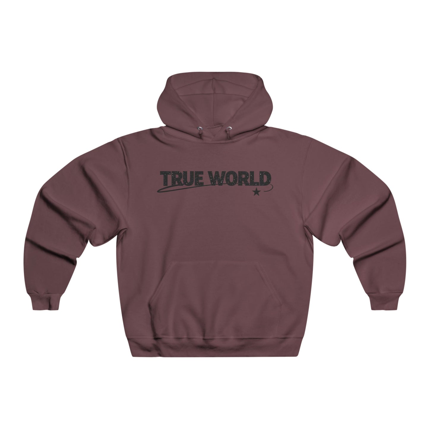 True World Hoodie — Retro TWC Graphic Pullover for Men