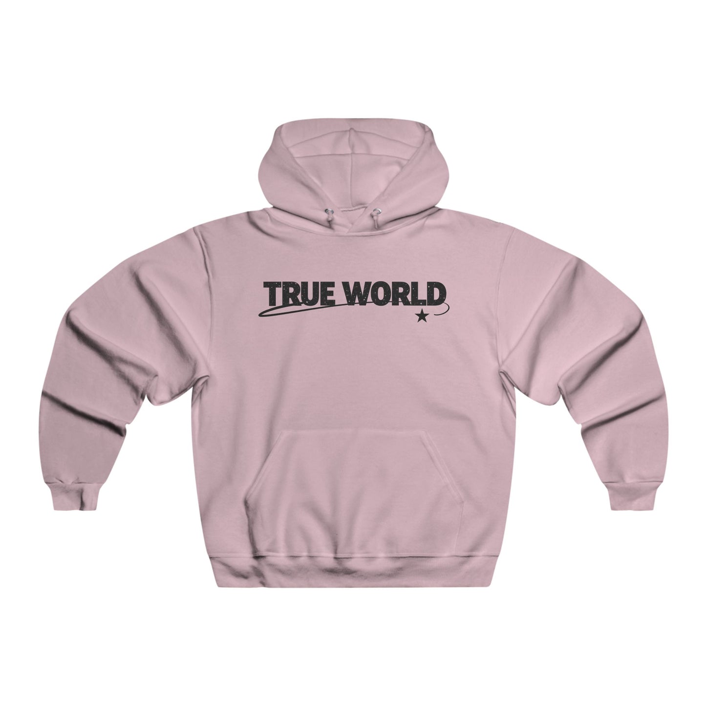 True World Hoodie — Retro TWC Graphic Pullover for Men