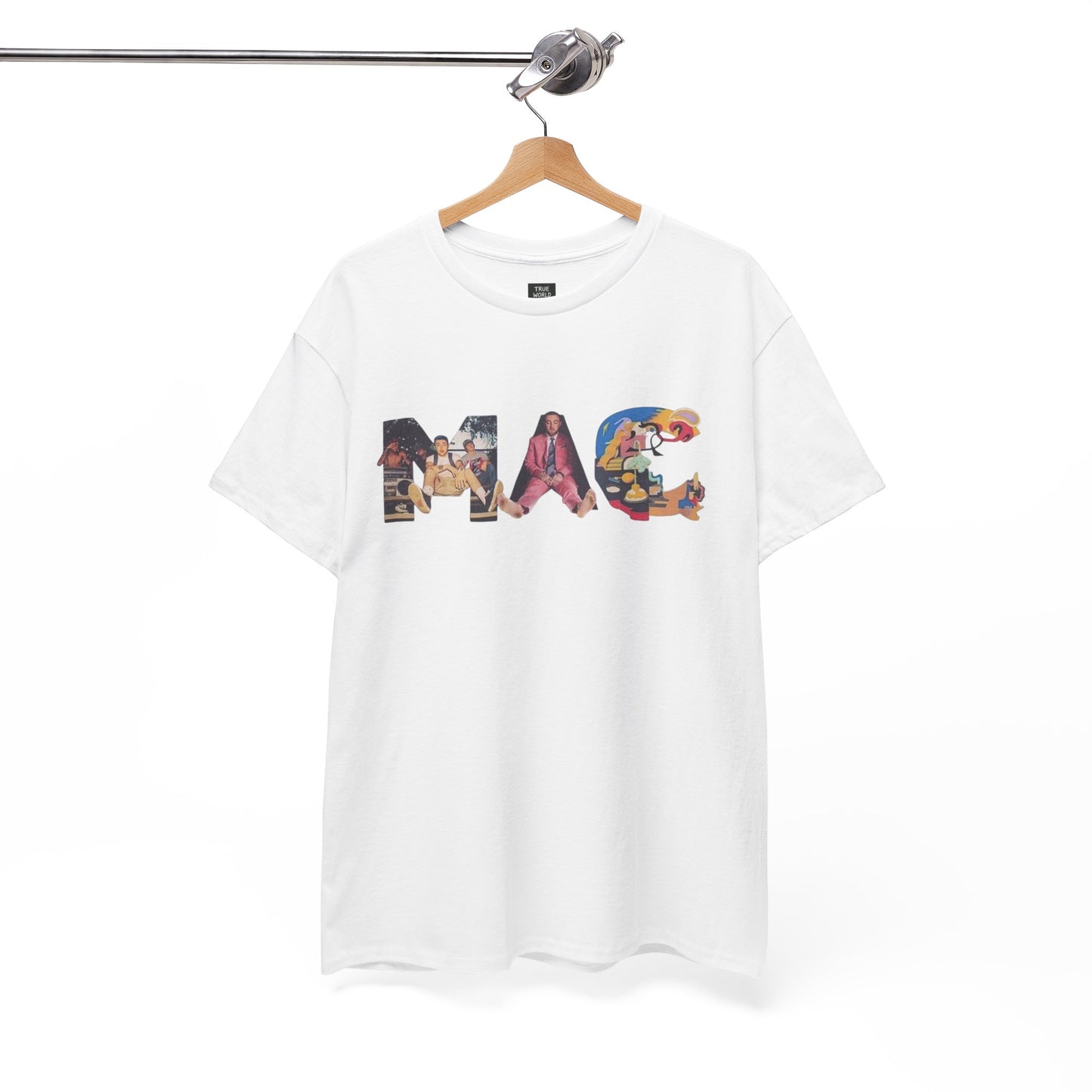 Mac Miller Unisex Heavy Cotton Tee - Fun and Colorful Graphic T-Shirt
