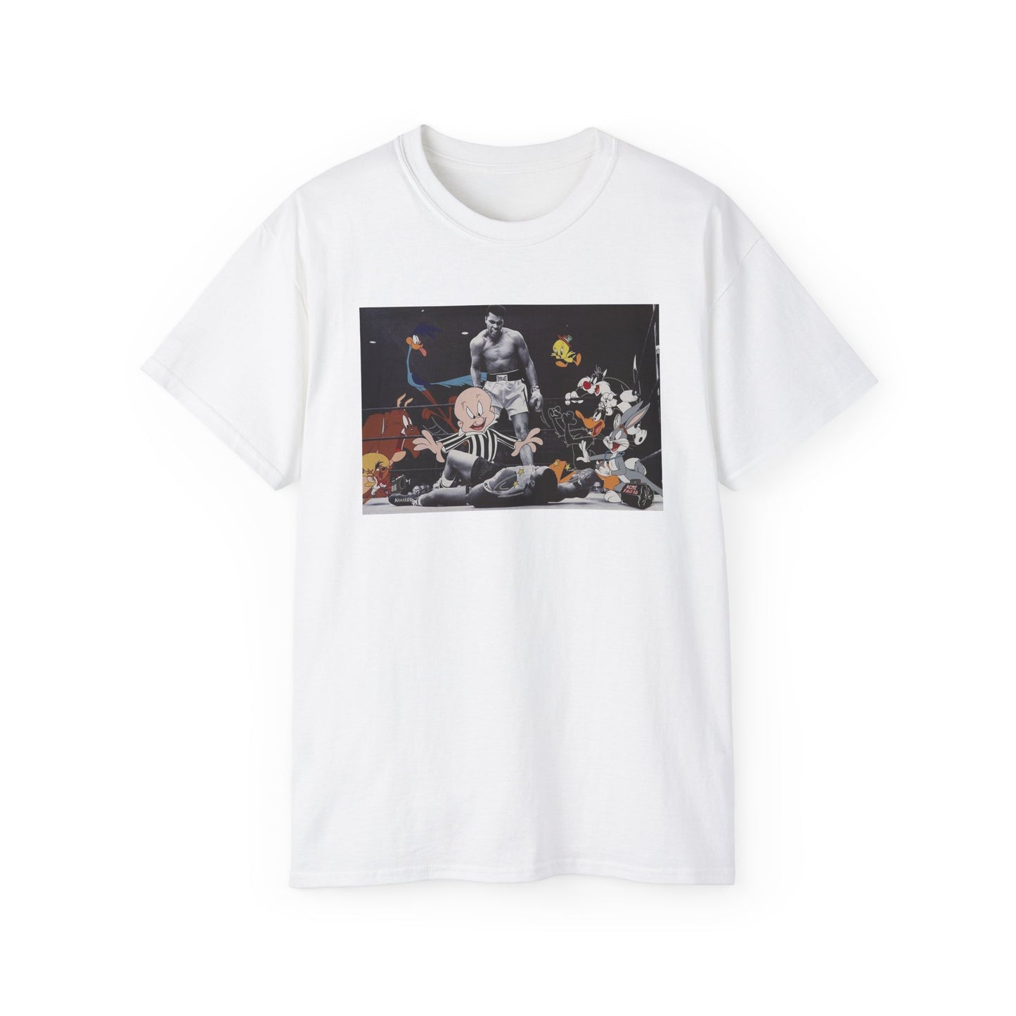 Retro Cartoon-Ali Inspired Unisex Ultra Cotton Tee