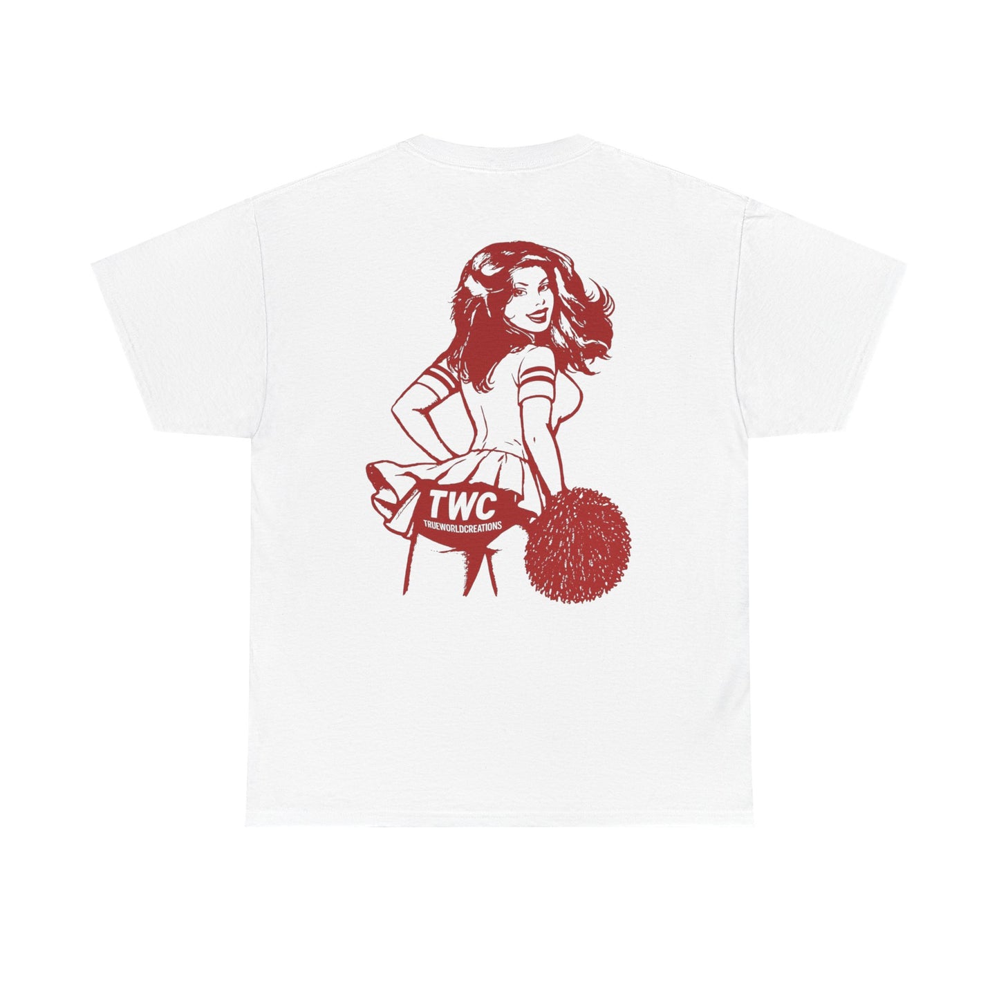 True World Creations Cheerleader graphic T-shirt