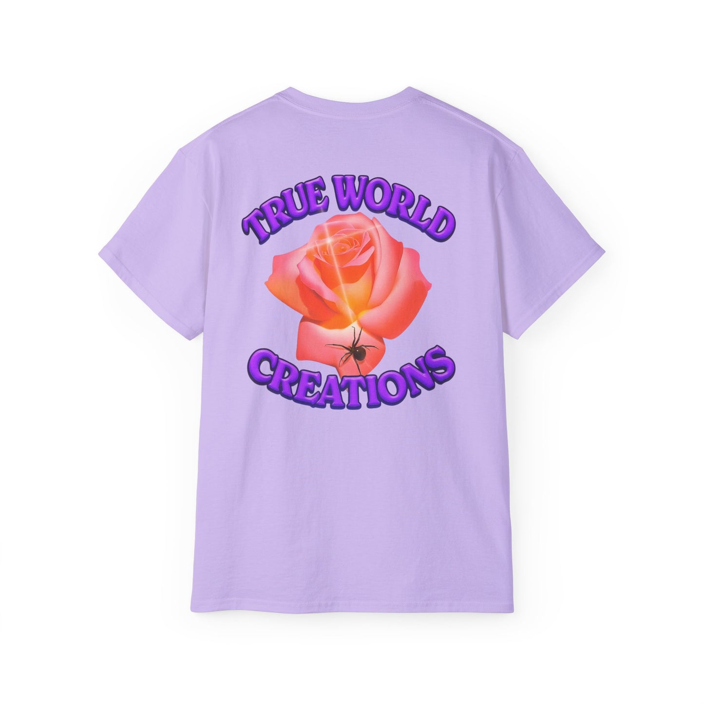 TrueWorldCreations -Graphic T-shirt The Spiders Flower