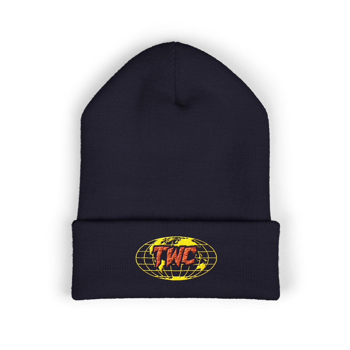 Embroidered 'TWC' Classic Cuffed Beanie — Cozy TrueWorldCreations Winter Hat