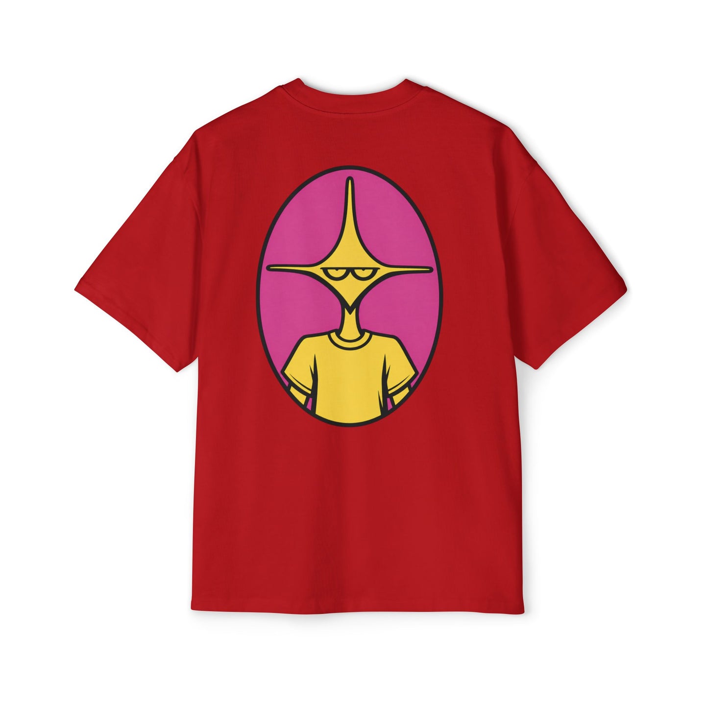 True World Creations Logo & Retro Alien Back Print