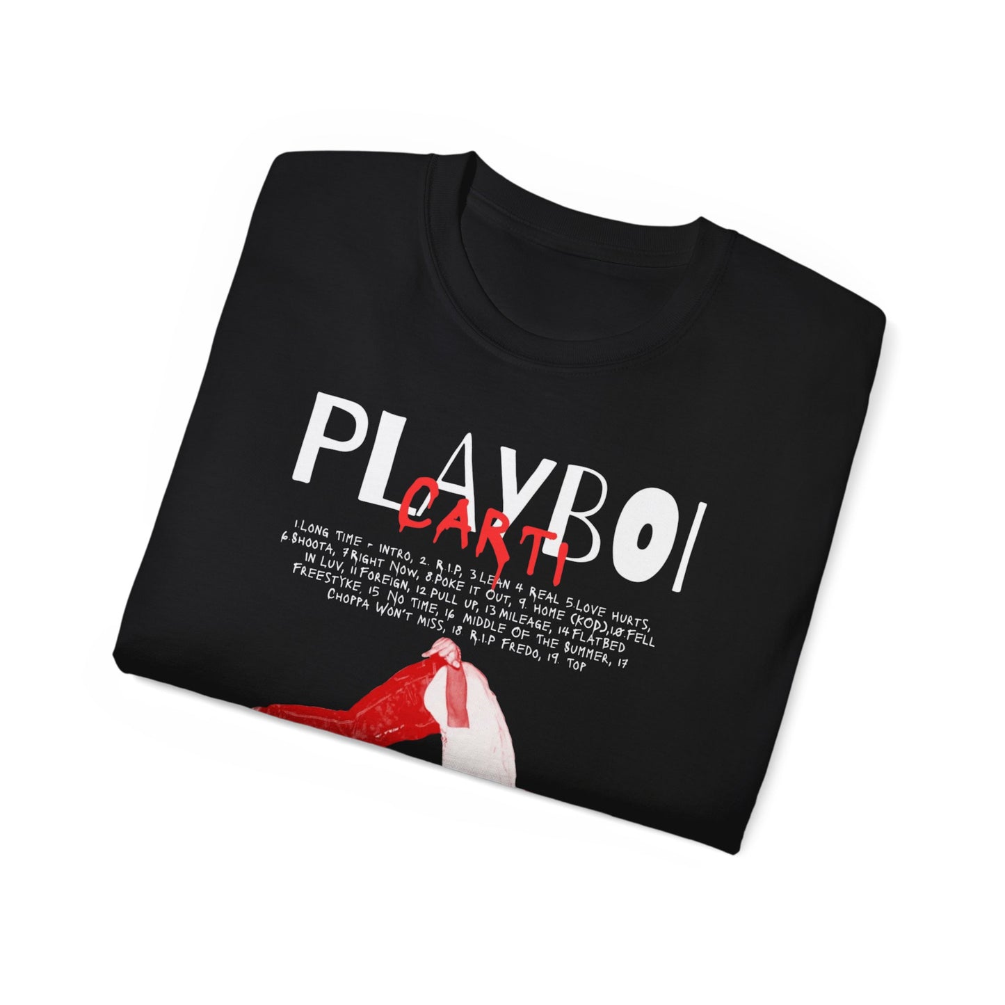 Carti Crowd-Surf Graphic Tee — Rap Concert Band Shirt