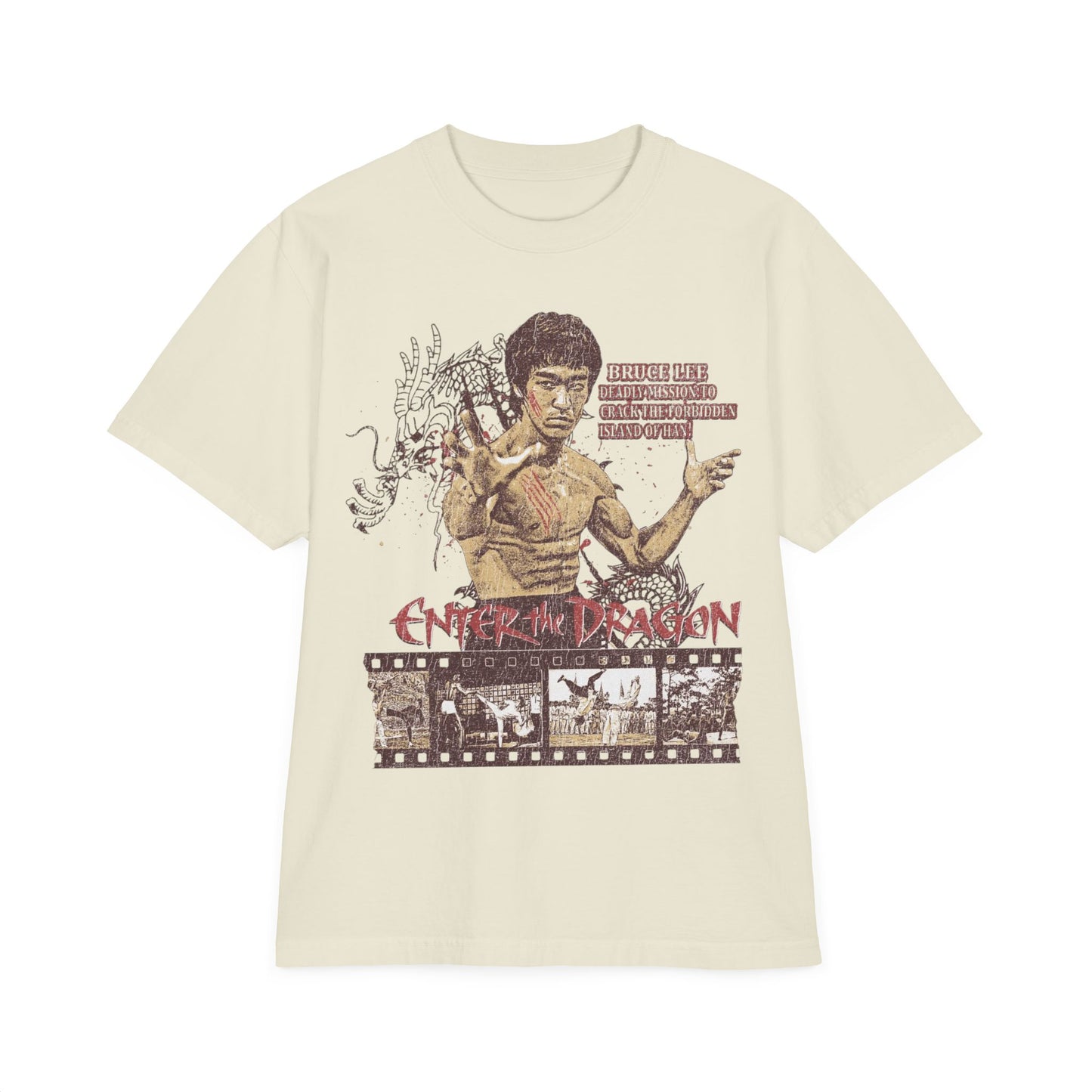 Bruce Lee 'Enter the Dragon' Graphic T-Shirt