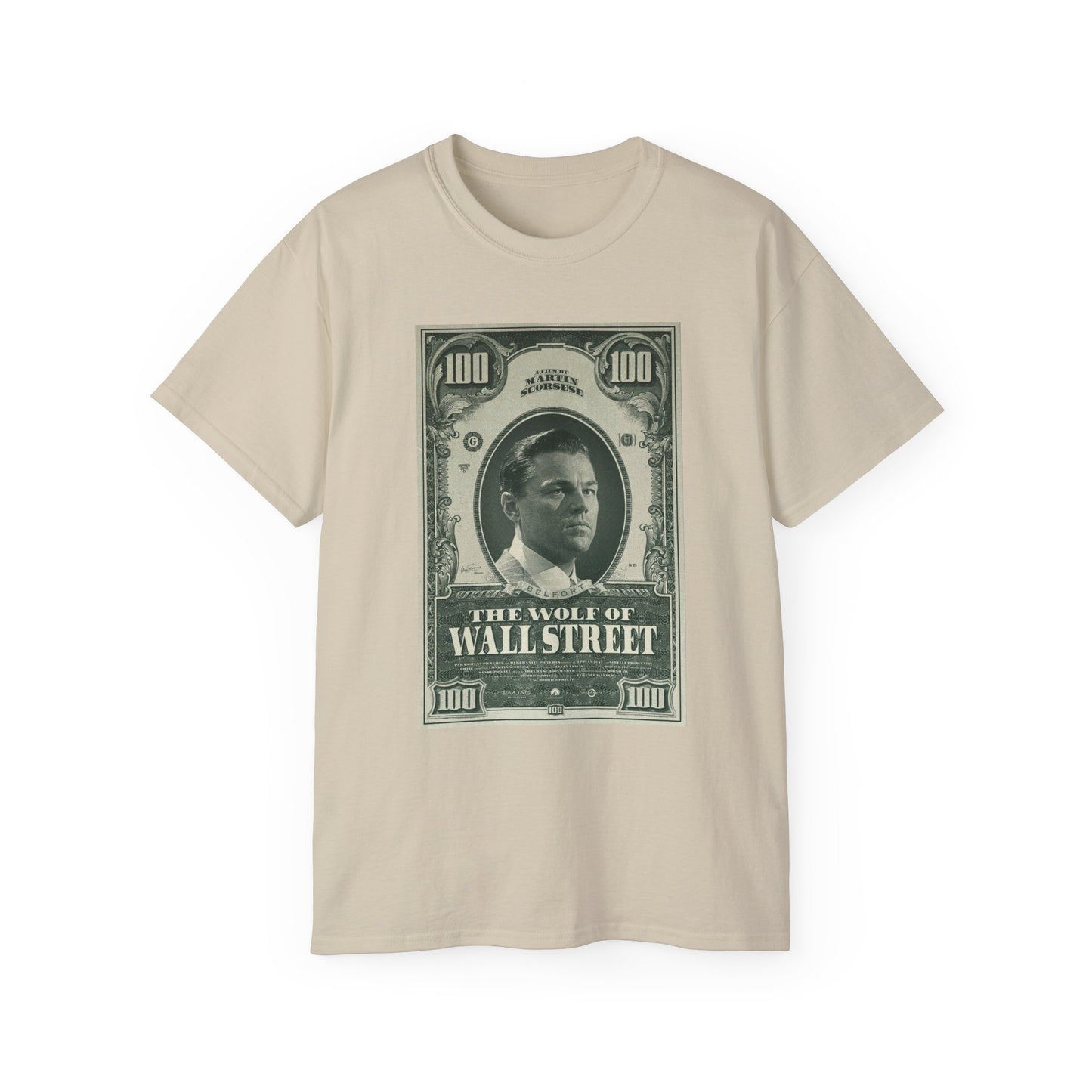 Wolf of Wall Street Inspired graphic T-shirt