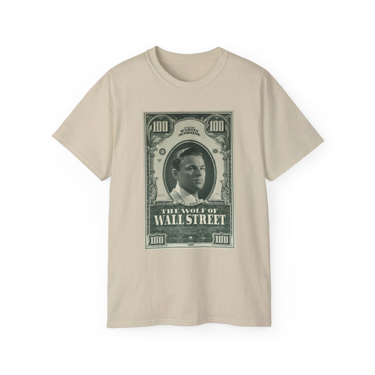 Wolf of Wall Street Inspired graphic T-shirt