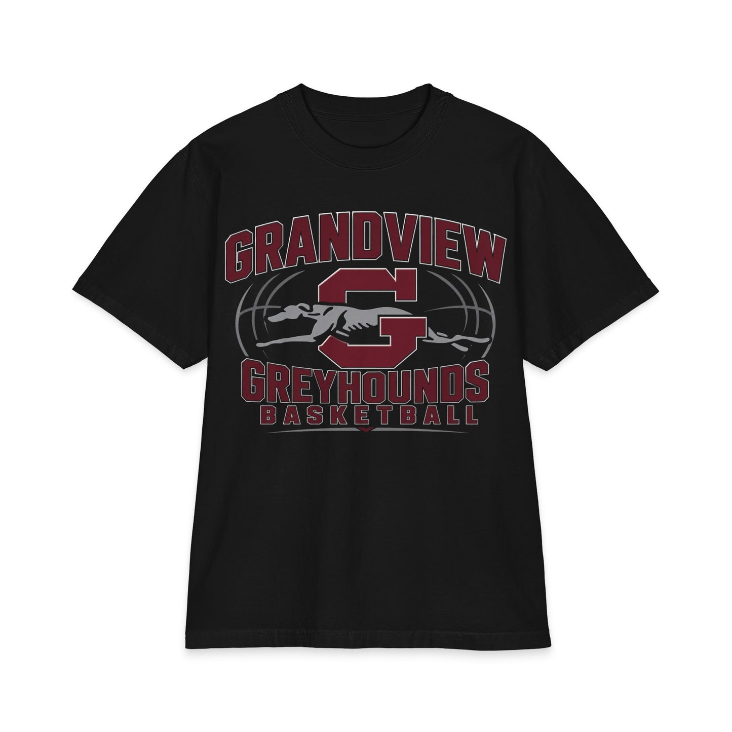 Grandview Greyhounds Basketball Tee — School Spirit Short Sleeve