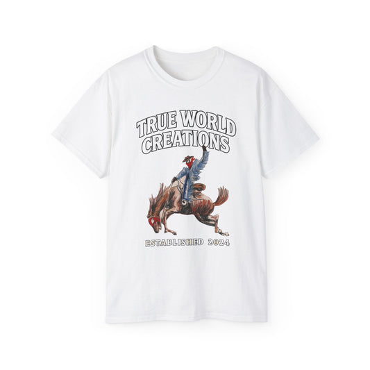 TWC Vintage Spider-Man Cowboy Graphic T-shirt