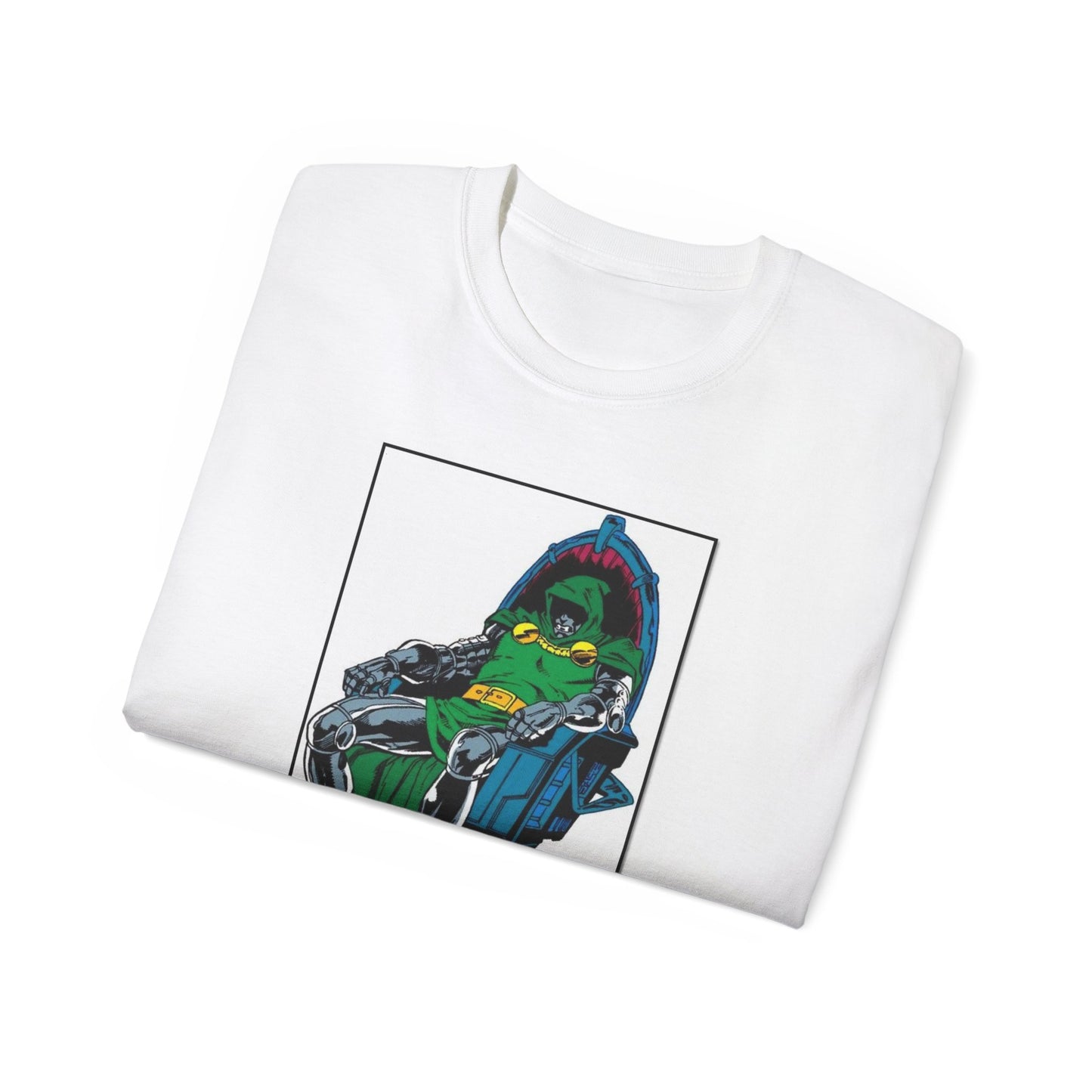 True Lies Doctor Doom Graphic Tee — Vintage Comic Book Villain T-Shirt