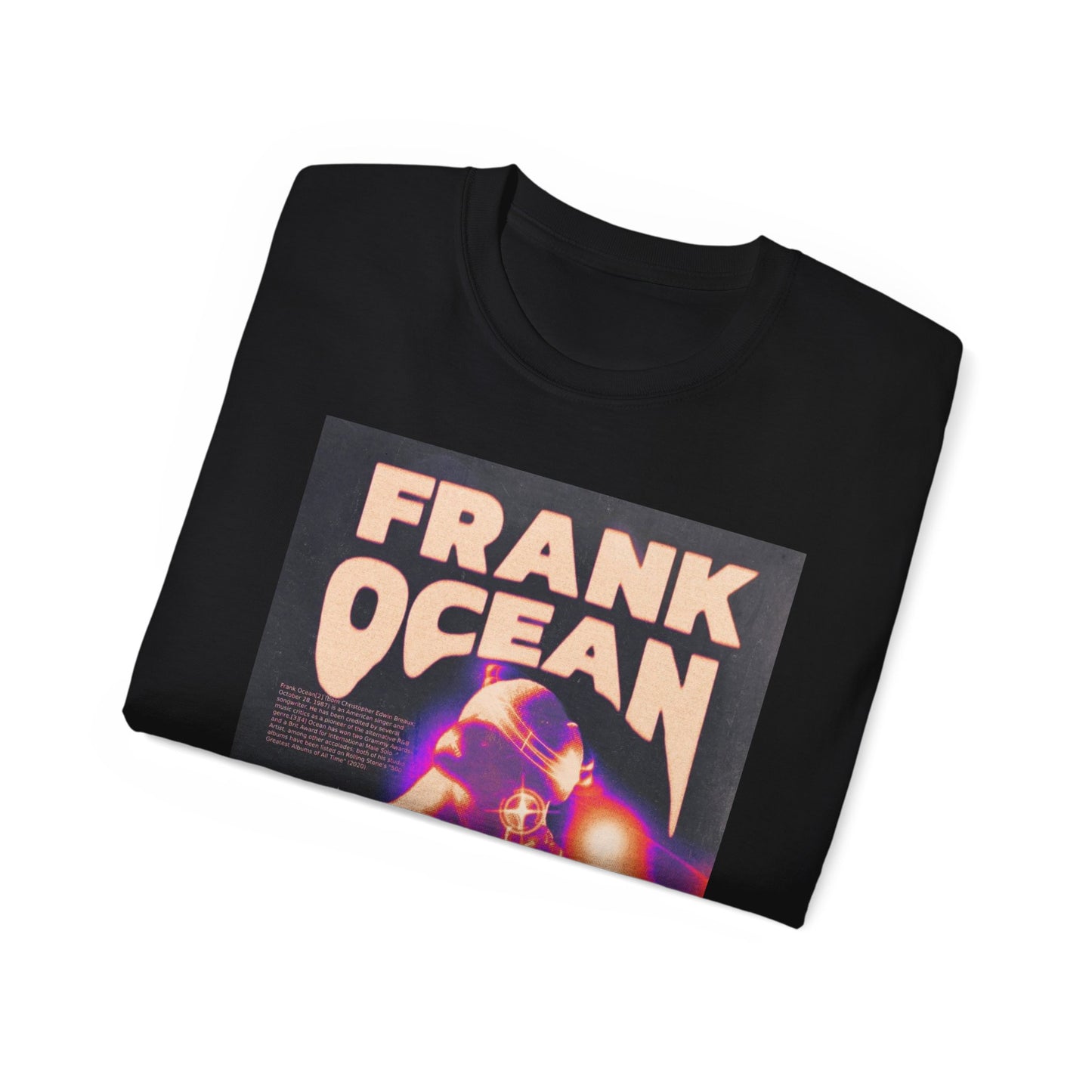 Frank Ocean Inspired Unisex Tee | Cool Music Merch, Casual Wear, Concert Style, Gift for Music Lovers, Graphic T-Shirt