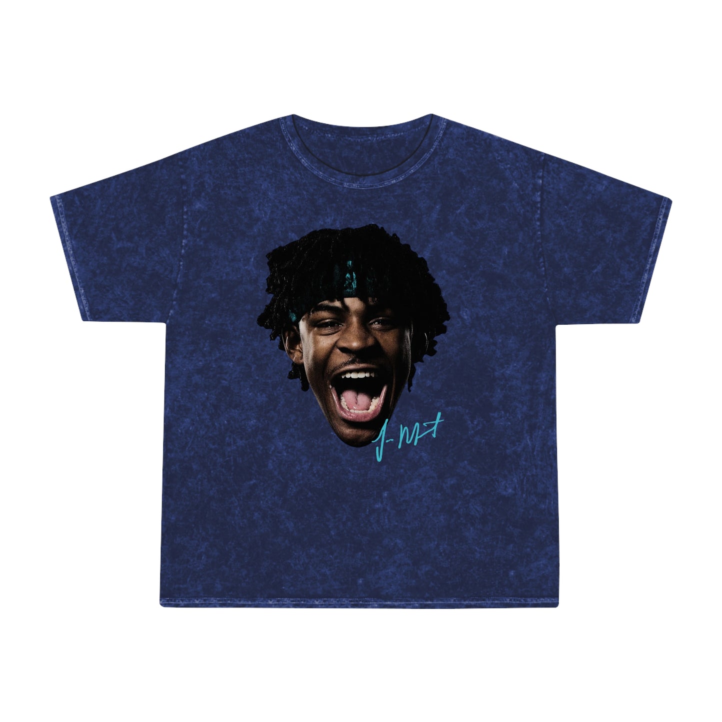 Mineral Wash Tee — ja morant  Bold Screaming Face Graphic