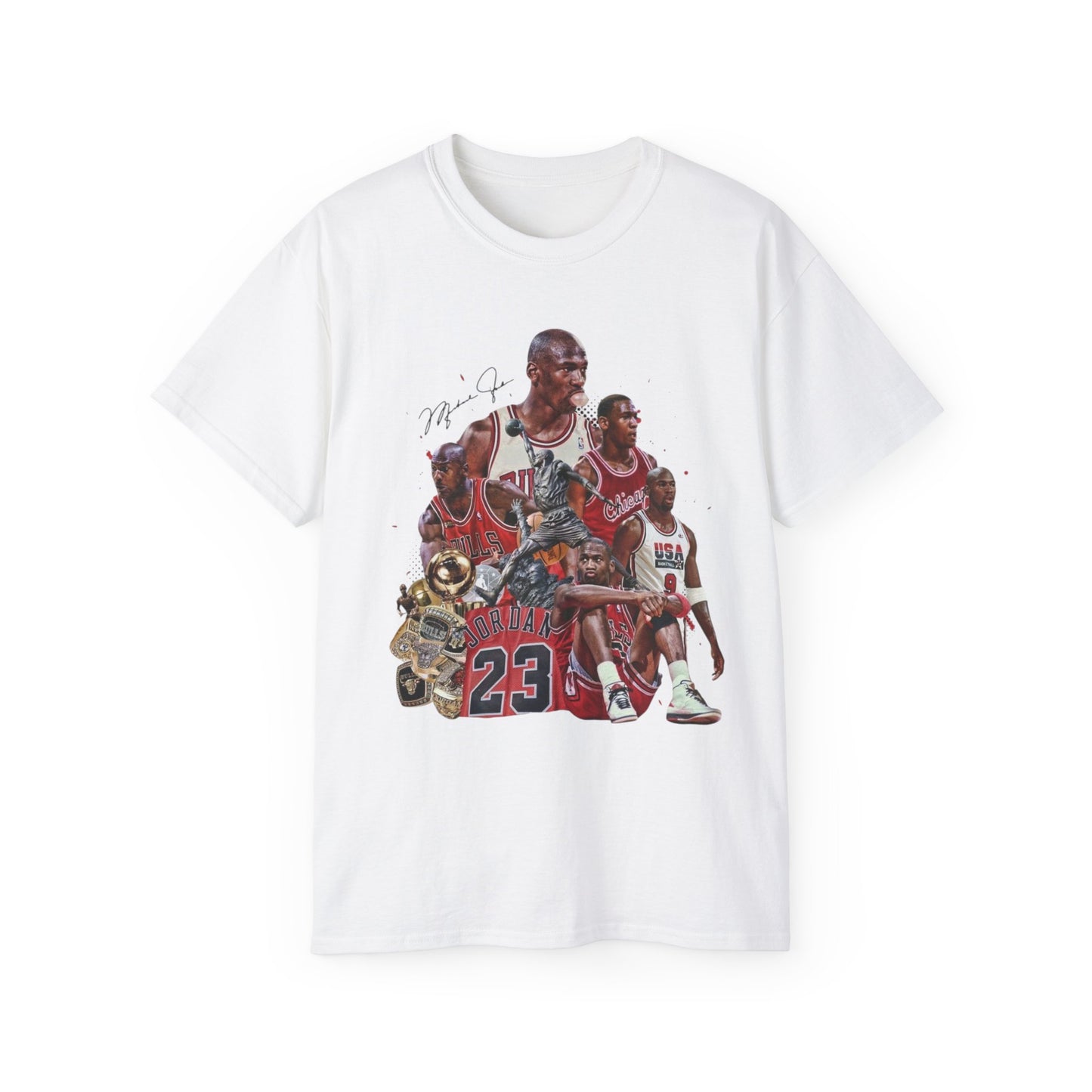 Michael Jordan Collage graphic T-shirt